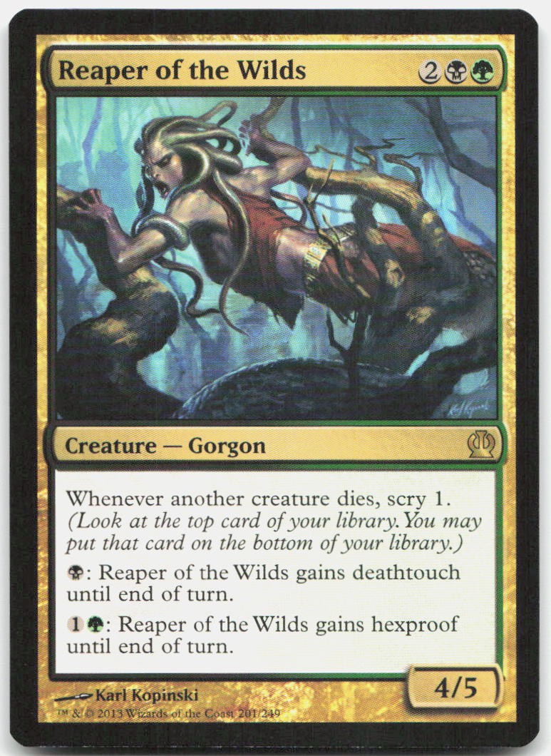 Reaper of the Wilds R Theros 201 NM