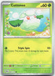 Cottonee (Poke Ball Pattern) 007/131 Holo Common Prismatic Evolutions Pokemon NM