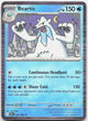 Beartic 026/086 Holo Rare Black Bolt Pokemon Near Mint