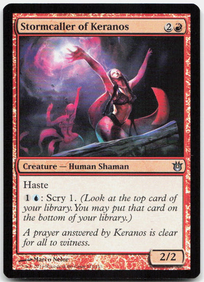Stormcaller of Keranos 112 Born of the Gods Magic: The Gathering Foil NM
