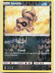 Sandile 83/149 Common SM Base Set Pokemon Reverse Holo Near Mint