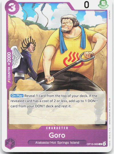 Goro C Adventure on Kami's Island OP15-065 NM
