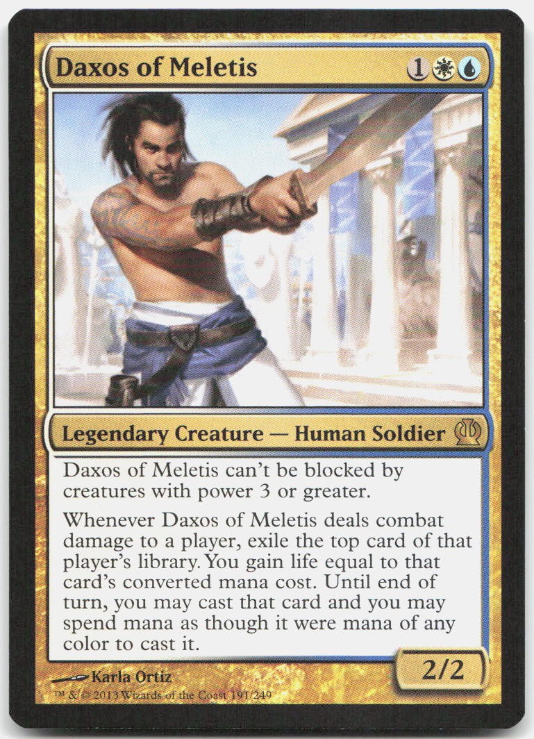 Daxos of Meletis R Theros 191 NM