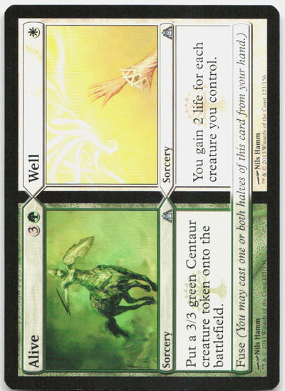 Alive // Well U Dragon's Maze 121 NM