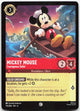 Mickey Mouse - Courageous Sailor Common Azurite Sea 115/204 NM