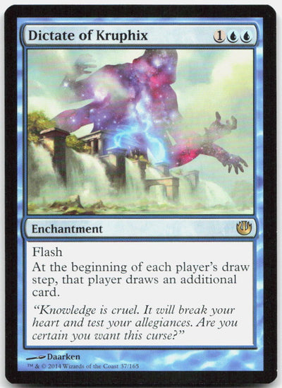 Dictate of Kruphix 37 Rare Journey Into Nyx Magic: The Gathering Near Mint