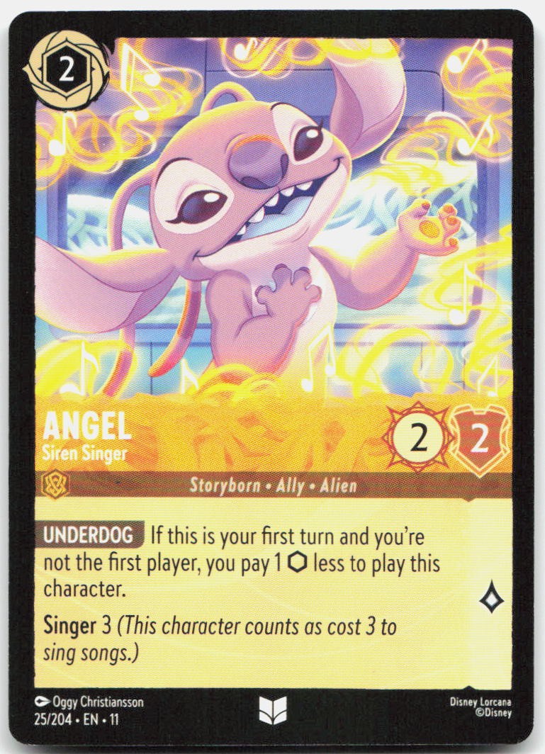 Angel - Siren Singer Uncommon Winterspell 25/204 NM
