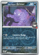 Team Rocket's Grimer 123/182 Common Destined Rivals Pokemon Reverse Holo NM