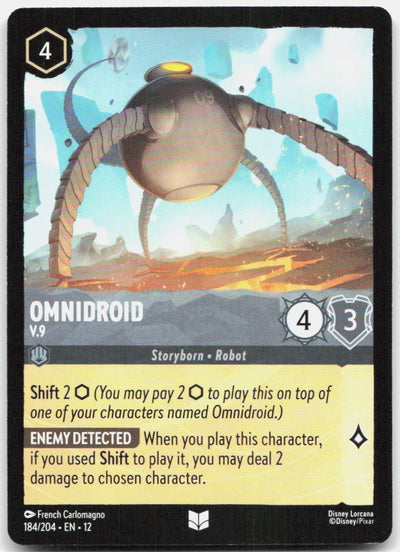 Omnidroid - V.9 Uncommon Wilds Unknown 184/204 NM
