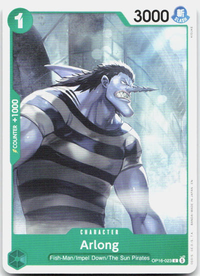 Arlong C The Time of Battle OP16-023 NM