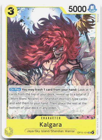 Kalgara UC Adventure on Kami's Island OP15-101 NM
