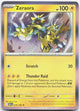 Zeraora Holo Rare SV10: Destined Rivals 078/182 NM