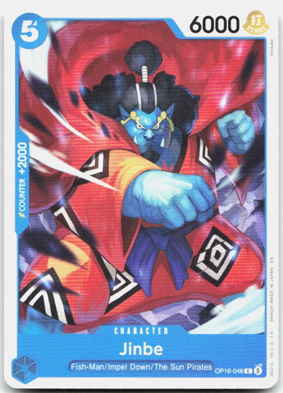 Jinbe (046) C The Time of Battle OP16-046 NM