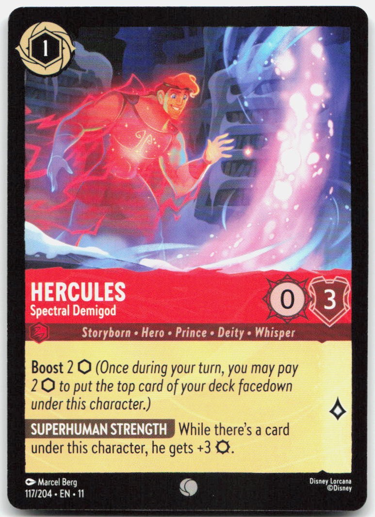 Hercules - Spectral Demigod Common Winterspell 117/204 NM
