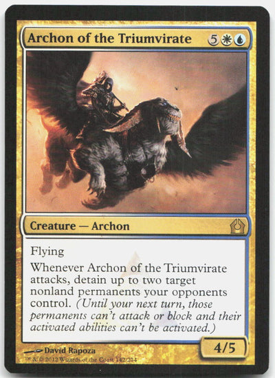 Archon of the Triumvirate R Return to Ravnica 142 NM