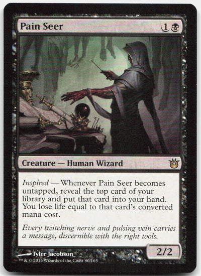 Pain Seer Foil P Game Day & Store Championship Promos 80 NM