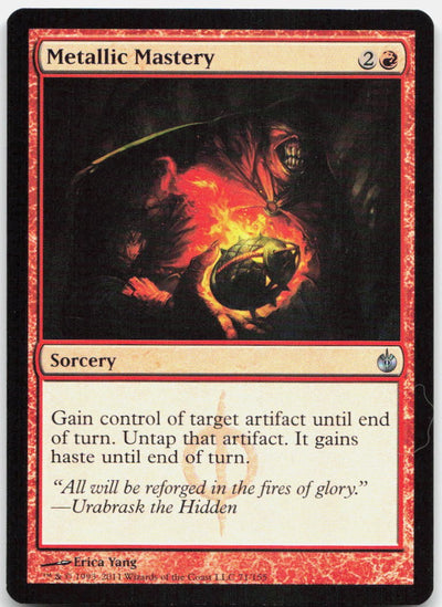 Metallic Mastery U Mirrodin Besieged 71 NM