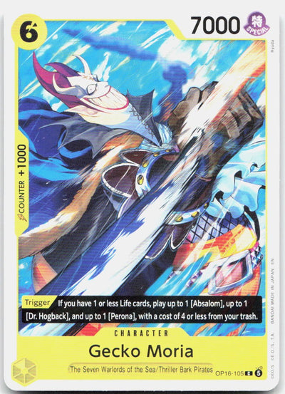 Gecko Moria C The Time of Battle OP16-105 NM