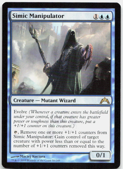 Simic Manipulator 50 Rare Gatecrash Magic: The Gathering Near Mint