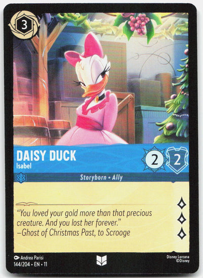 Daisy Duck - Isabel Uncommon Winterspell 144/204 NM