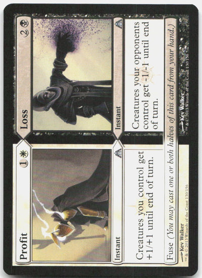 Profit // Loss U Dragon's Maze 130 NM