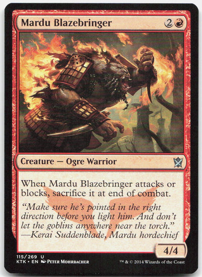 Mardu Blazebringer U Khans of Tarkir 115 NM