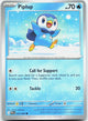 Piplup 027/094 Common Phantasmal Flames Pokemon Near Mint