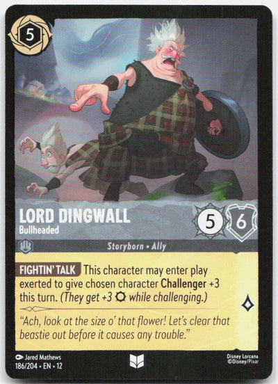 Lord Dingwall - Bullheaded Uncommon Wilds Unknown 186/204 NM