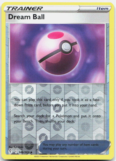 Dream Ball Reverse Holo Uncommon SWSH07: Evolving Skies 146/203 NM