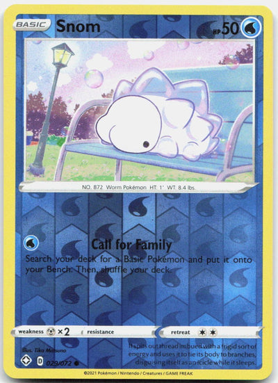 Snom Reverse Holo Common Shining Fates 029/072 NM