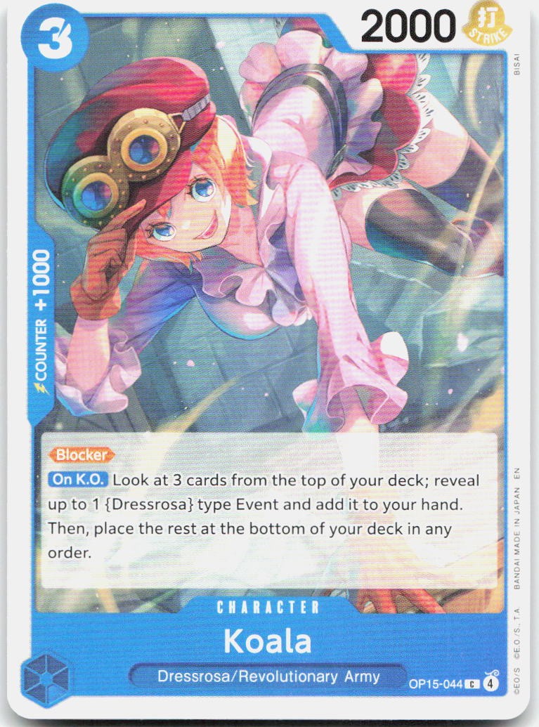 Koala C Adventure on Kami's Island OP15-044 NM