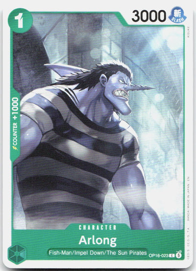 Arlong C The Time of Battle OP16-023 NM