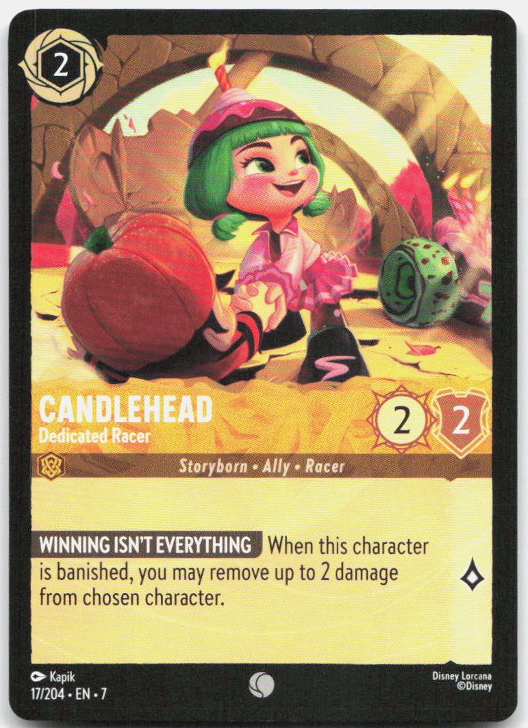 Candlehead - Dedicated Racer Common Archazia's Island 17/204 NM