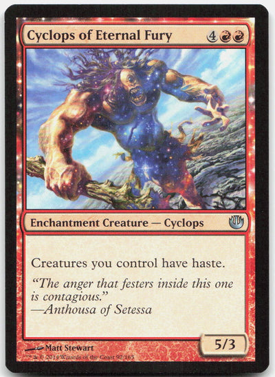 Cyclops of Eternal Fury U Journey Into Nyx 92 NM