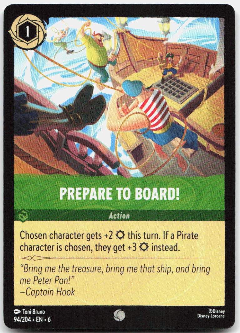 Prepare to Board! Common Azurite Sea 94/204 NM