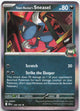 Team Rocket's Sneasel 128/182 Rare Destined Rivals Pokemon Holo Near Mint