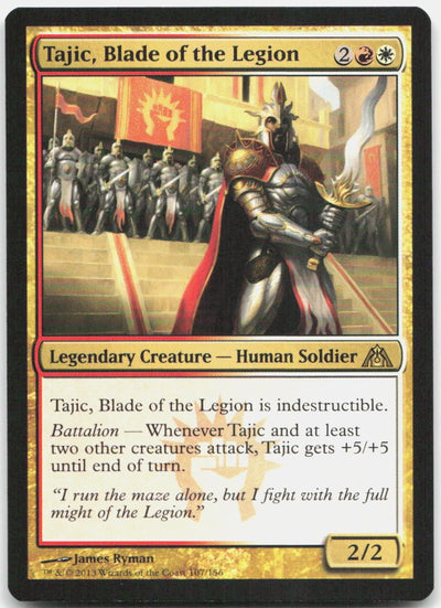 Tajic, Blade of the Legion R Dragon's Maze 107 NM
