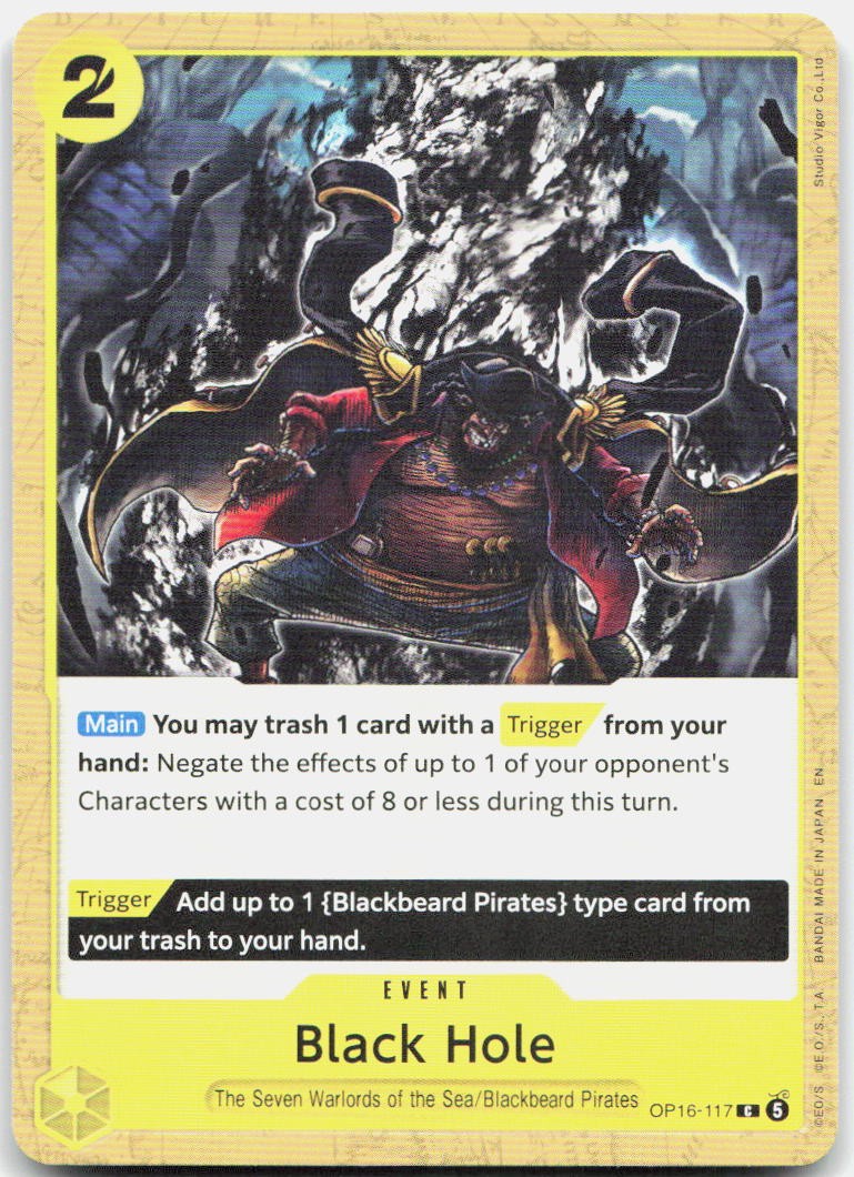 Black Hole C The Time of Battle OP16-117 NM