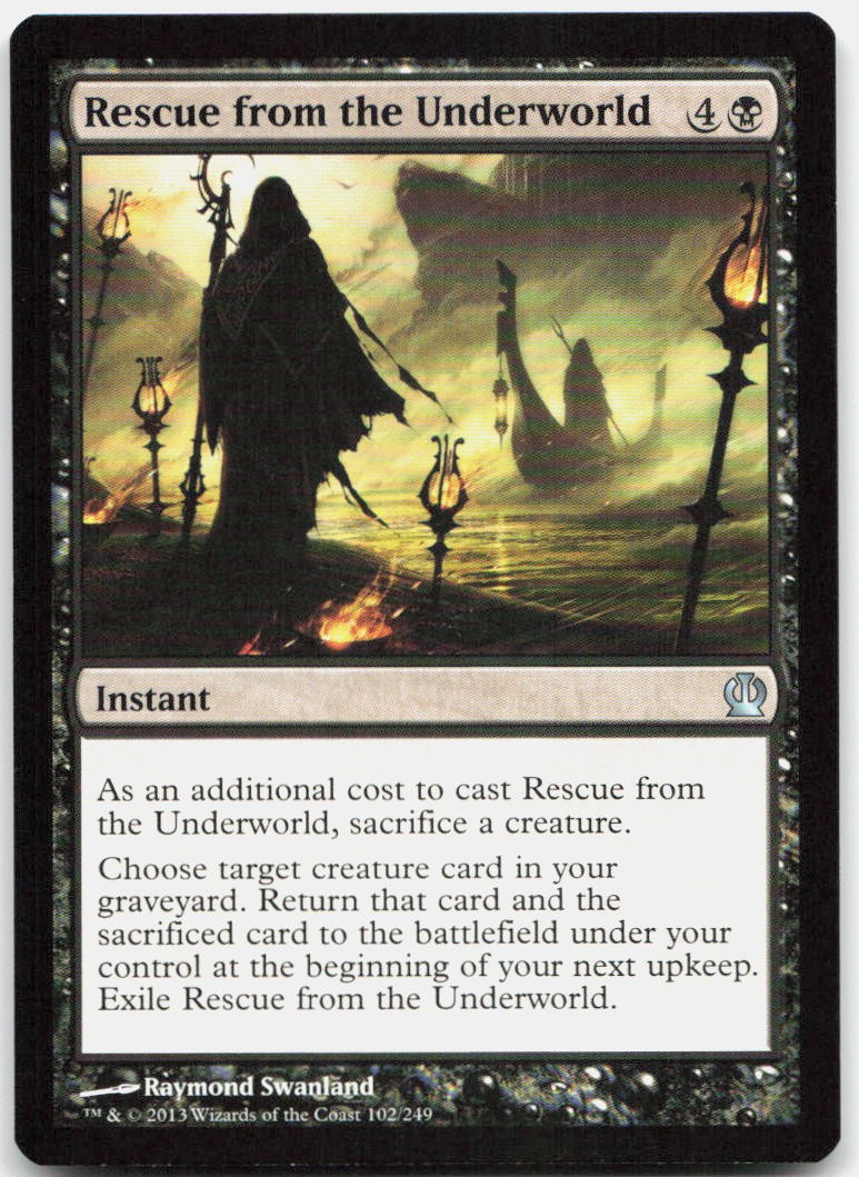 Rescue from the Underworld Foil U The List Reprints 102 NM