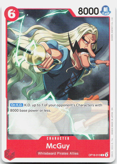 McGuy C The Time of Battle OP16-013 NM