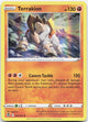 Terrakion 097/195 Holo Rare Silver Tempest Pokemon Near Mint