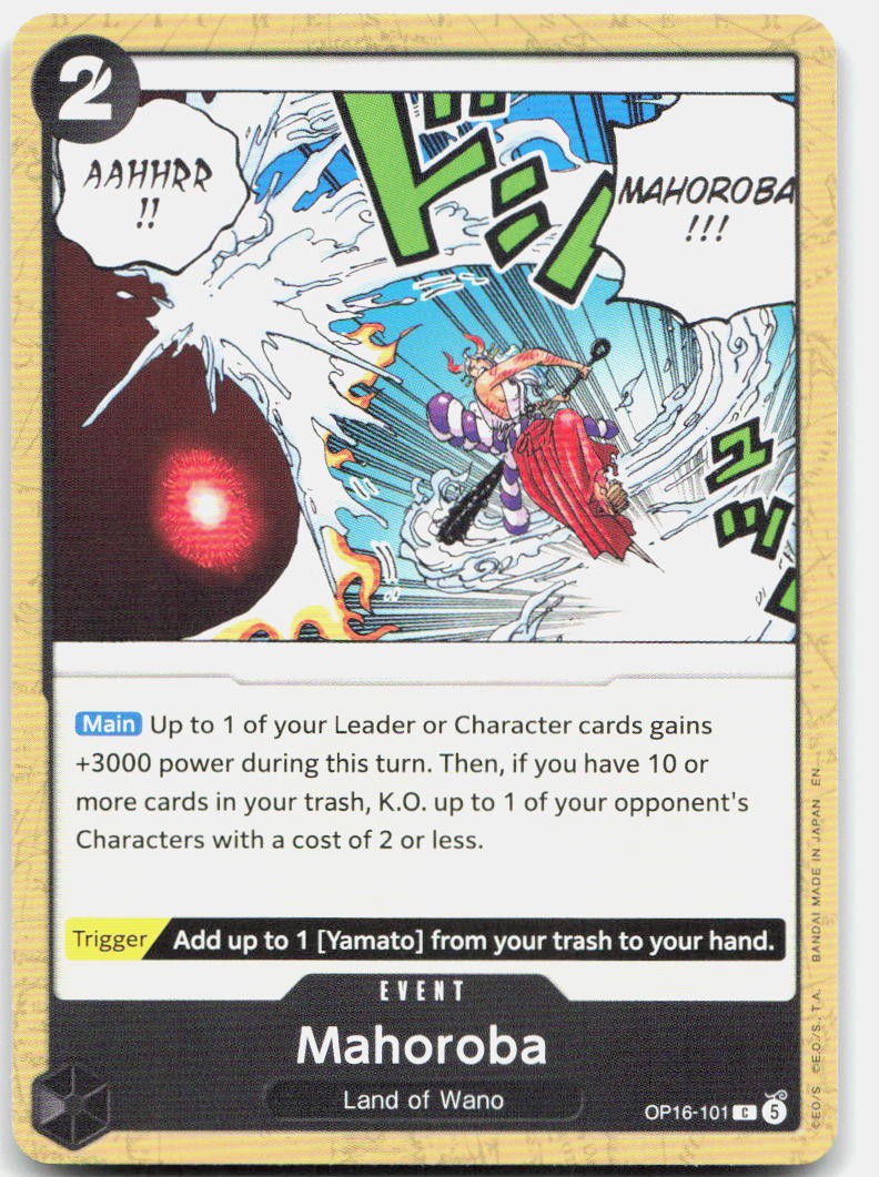 Mahoroba C The Time of Battle OP16-101 NM