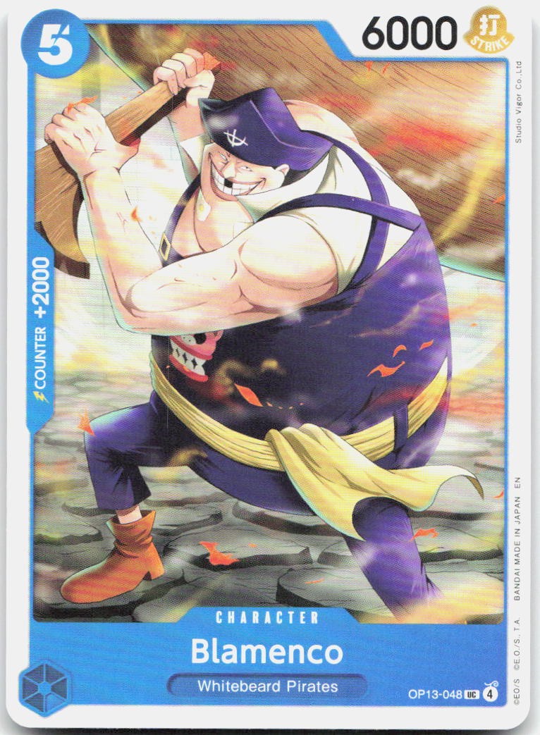 Blamenco UC Carrying On His Will: 3rd Anniversary Tournament Cards OP13-048 NM
