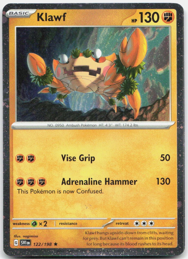 Klawf - (Cosmo Holo) Holo Promo Miscellaneous Cards & Products 122/198 NM