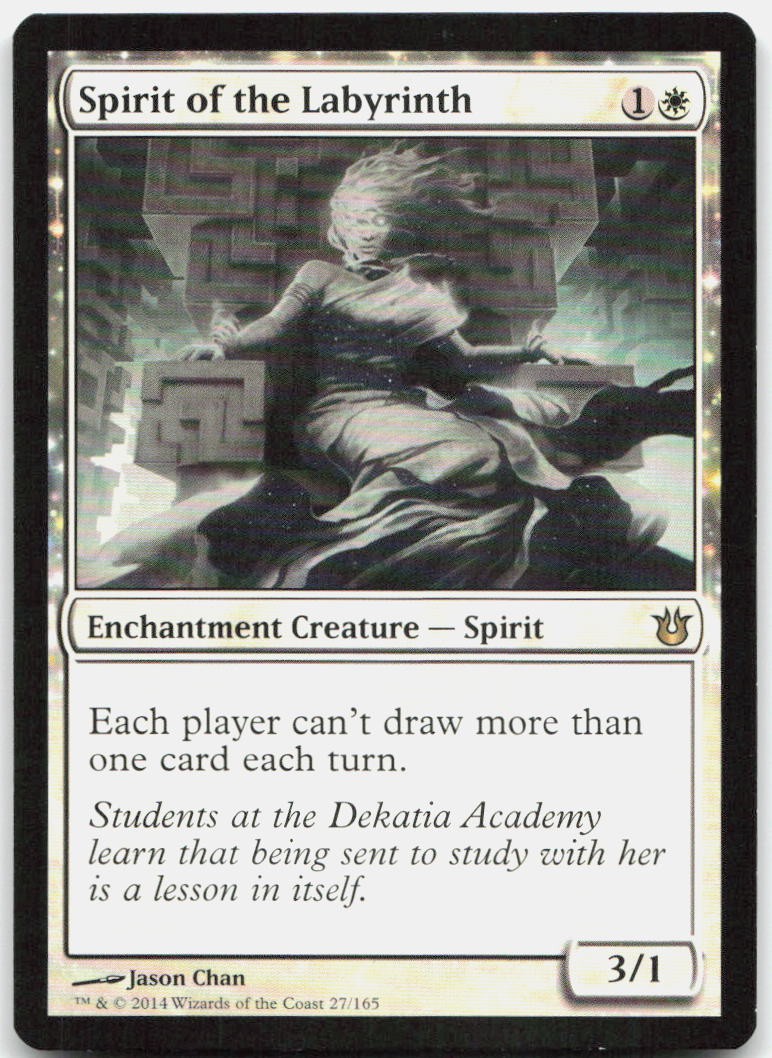 Spirit of the Labyrinth R The List Reprints 27/165 NM