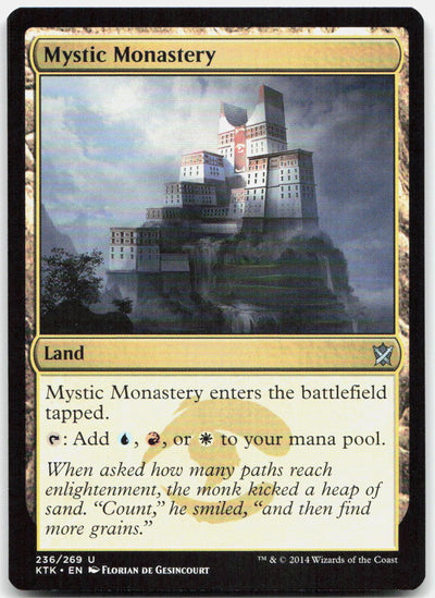 Mystic Monastery 236 Uncommon Khans of Tarkir Magic: The Gathering Near Mint