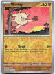 Mankey 056/165 Common 151 Pokemon Reverse Holo Near Mint