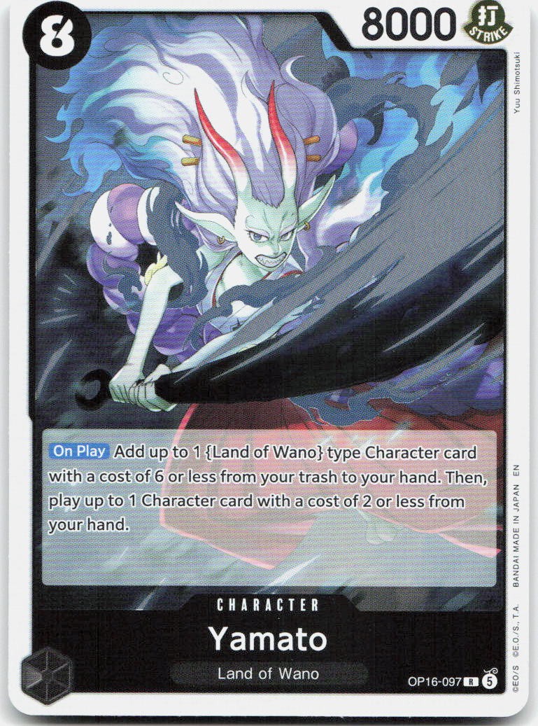 Yamato (097) Foil R The Time of Battle OP16-097 NM