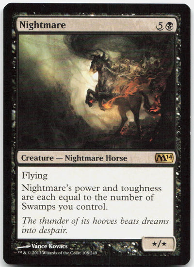 Nightmare R Magic 2014 (M14) 108 NM
