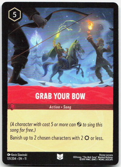 Grab Your Bow Uncommon Winterspell 131/204 NM